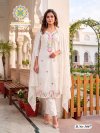 Varnika Vol 3 By Passion Tree Roman Silk Kurti With Bottom Dupatta 